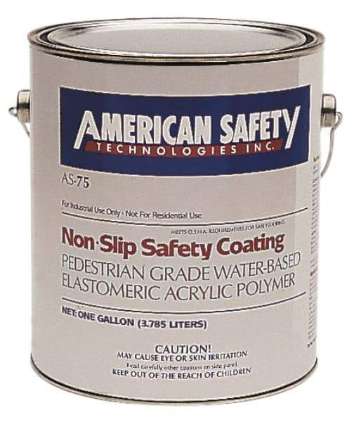 American Safety Technology - 5 Gal Black Antislip Epoxy - USA Tool & Supply