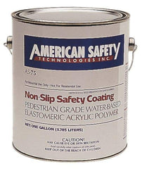 American Safety Technology - 5 Gal Black Antislip Epoxy - USA Tool & Supply