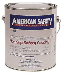 American Safety Technology - 5 Gal Safety Yellow Antislip Epoxy - USA Tool & Supply