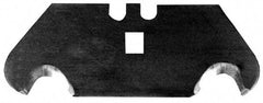 U.S. Blade - 5 Piece Steel Hook Blade - 2" OAL, 0.025" Blade Thickness - USA Tool & Supply