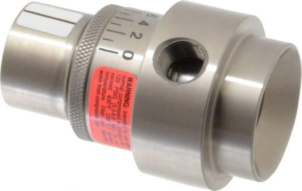 Vortec - 0.79" Inner Diam Stainless Steel Vaccuum Generator - 1-1/2" Intake Diam & 1.18" Discharge Diam - USA Tool & Supply