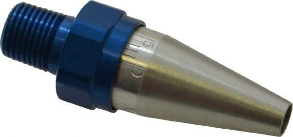 Vortec - Blow Gun OSHA Air Saver Nozzle - 1/8 NPT, 1-7/8" Long, Aluminum - USA Tool & Supply