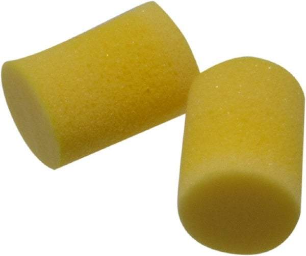 3M - Disposable, Uncorded, 29 dB Earplugs - Yellow, 20 Pairs - USA Tool & Supply