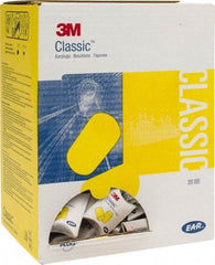 3M - Disposable, Uncorded, 29 dB Earplugs - Yellow, 200 Pairs - USA Tool & Supply