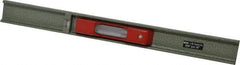 SPI - 12" Long, 0.001" Graduation Sensitivity per 10", 2 Vials, Machinists' Level - 1-3/32" Wide - USA Tool & Supply