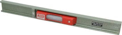 SPI - 12" Long, 0.0005" Graduation Sensitivity per 10", 2 Vials, Machinists' Level - 1-3/32" Wide - USA Tool & Supply