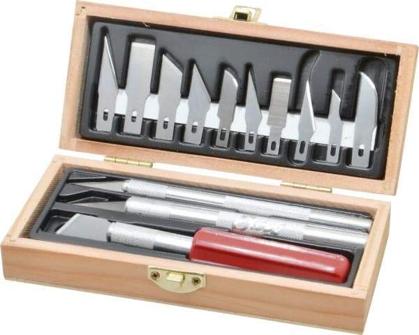 Excel - Hobby Knife Set - 16 Pieces - USA Tool & Supply