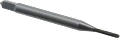 OSG - #0-80 UNF H3 Thread Limit Bottoming Thread Forming Tap - Cobalt, Oxide Finish, 1-5/8" OAL, 5/16" Thread Length, Right Hand Thread, Series HY-PRO NRT - USA Tool & Supply