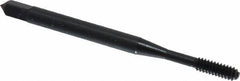 OSG - #4-40 UNC H5 Thread Limit Bottoming Thread Forming Tap - Cobalt, Oxide Finish, 1-7/8" OAL, 9/16" Thread Length, Right Hand Thread, Series HY-PRO NRT - Exact Industrial Supply