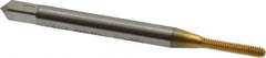 OSG - #1-72 UNF H3 Thread Limit Bottoming Thread Forming Tap - Cobalt, TiN Finish, 1-11/16" OAL, 3/8" Thread Length, Right Hand Thread, Series HY-PRO NRT - USA Tool & Supply