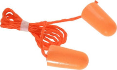 3M - 100 Pairs Disposable, Corded, 29 dB, Taper End Earplugs - USA Tool & Supply