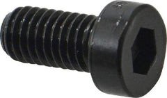 Holo-Krome - M8x1.25 Metric Coarse Hex Socket Drive, Low Socket Cap Screw - Grade 10.9 Alloy Steel, Black Oxide Finish, Fully Threaded, 16mm Length Under Head - USA Tool & Supply