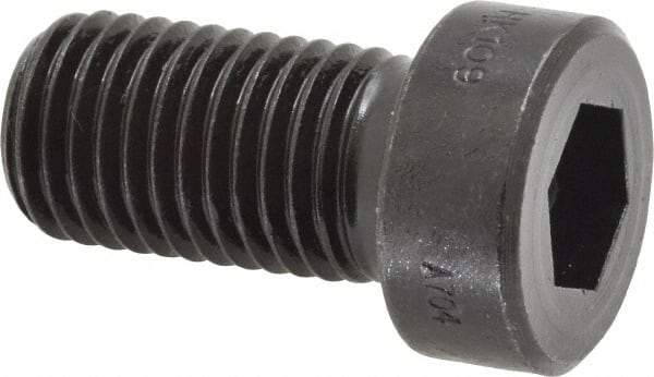 Holo-Krome - M16x2.00 Metric Coarse Hex Socket Drive, Low Socket Cap Screw - Grade 10.9 Alloy Steel, Black Oxide Finish, Fully Threaded, 30mm Length Under Head - USA Tool & Supply