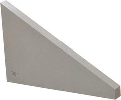 Value Collection - 30° Angle, 3 Inch Long, Angle Block - 55 RC Hardness - USA Tool & Supply