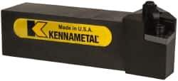 Kennametal - MCLN, Left Hand Cut, 5° Lead Angle, 1-1/2" Shank Height x 1-1/2" Shank Width, Negative Rake Indexable Turning Toolholder - 6" OAL, CN..64. Insert Compatibility, Series Kenloc - USA Tool & Supply