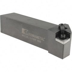 Kennametal - MCLN, Left Hand Cut, 5° Lead Angle, 1-1/2" Shank Height x 1-1/2" Shank Width, Negative Rake Indexable Turning Toolholder - 7" OAL, CN..64. Insert Compatibility, Series Kenloc - USA Tool & Supply
