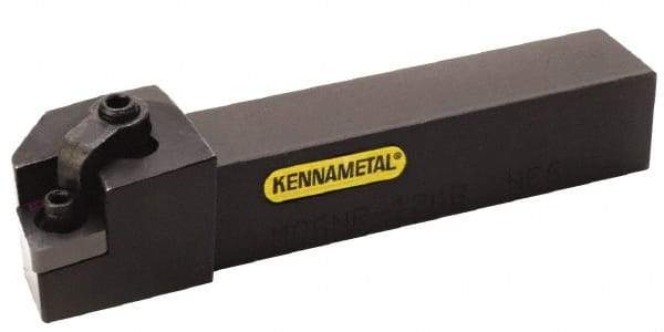 Kennametal - MCGN, Right Hand Cut, 0° Lead Angle, 1" Shank Height x 1" Shank Width, Negative Rake Indexable Turning Toolholder - 5" OAL, CN..43. Insert Compatibility, Series Kenloc - USA Tool & Supply