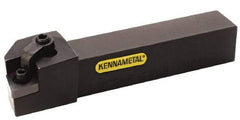 Kennametal - MCGN, Right Hand Cut, 0° Lead Angle, 1" Shank Height x 1" Shank Width, Negative Rake Indexable Turning Toolholder - 5" OAL, CN..43. Insert Compatibility, Series Kenloc - USA Tool & Supply