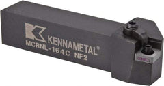 Kennametal - MCRN, Left Hand Cut, 15° Lead Angle, 1" Shank Height x 1" Shank Width, Negative Rake Indexable Turning Toolholder - 5" OAL, CN..43. Insert Compatibility, Series Kenloc - USA Tool & Supply