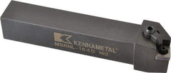 Kennametal - MSRN, Left Hand Cut, 15° Lead Angle, 1" Shank Height x 1" Shank Width, Negative Rake Indexable Turning Toolholder - 6" OAL, SN..43. Insert Compatibility, Series Kenloc - USA Tool & Supply