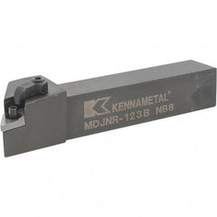 Kennametal - MDJN, Right Hand Cut, 3° Lead Angle, 3/4" Shank Height x 3/4" Shank Width, Negative Rake Indexable Turning Toolholder - 4-1/2" OAL, DN..33. Insert Compatibility, Series Kenloc - USA Tool & Supply