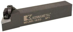 Kennametal - MDJN, Right Hand Cut, 3° Lead Angle, 1" Shank Height x 1" Shank Width, Negative Rake Indexable Turning Toolholder - 6" OAL, DN..54. Insert Compatibility, Series Kenloc - USA Tool & Supply