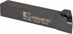 Kennametal - MDJN, Left Hand Cut, 3° Lead Angle, 1" Shank Height x 1" Shank Width, Negative Rake Indexable Turning Toolholder - 6" OAL, DN..33. Insert Compatibility, Series Kenloc - USA Tool & Supply