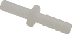 Parker - 1/4" Outside Diam, Kynar Push-to-Connect Tube Tube-to-Barb Connector - 300 Max psi, 1/4" Stem Diam, Tan - USA Tool & Supply