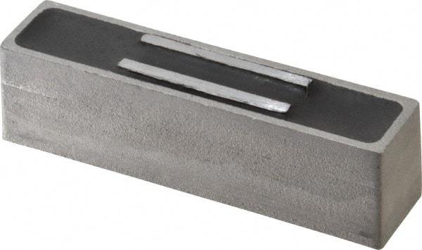 Mag-Mate - 1" Wide x 1-1/4" High x 4-1/2" Long, Rectangular Ceramic Holding Magnet - 2 Pole, 65 Lb Max Holding Capacity, 32.5 Lb Average Holding Capacity - USA Tool & Supply