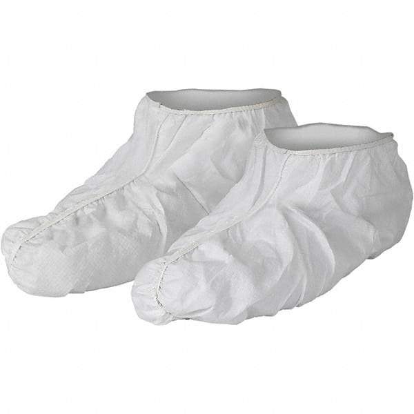 KleenGuard - Size Universal, SMMMS, Standard Shoe Cover - White, Non-Chemical Resistant - USA Tool & Supply