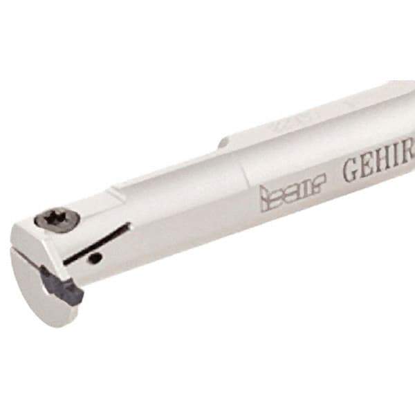 Iscar - GEHI, Internal, Left Hand, 2.4mm Max Depth of Cut, 1.9 to 2.4mm Groove Width, Indexable Grooving Tool Holder - GE.. Insert Compatibility, 16mm Shank Width, 125mm OAL, Through Coolant - USA Tool & Supply