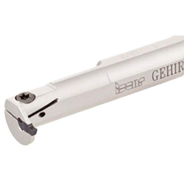 Iscar - 14mm Min Bore Diam, 125mm OAL, 16mm Shank Diam, GEHI Indexable Boring Bar - 4mm Max Bore Depth, GEPI Insert, Clamp Holding Method - USA Tool & Supply
