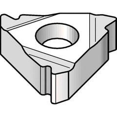 Kennametal - 22ER External Right Hand 4 API Rotary Shoulder Connections Laydown Threading Insert - Grade KC5010, TiAlN Coated Carbide, 12.7mm Inscribed Circle - USA Tool & Supply