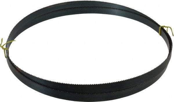 Starrett - 8 TPI, 10' 5" Long x 3/4" Wide x 0.032" Thick, Welded Band Saw Blade - Carbon Steel, Toothed Edge, Raker Tooth Set, Flexible Back, Contour Cutting - USA Tool & Supply