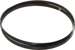 Starrett - 6 TPI, 10' 10-1/2" Long x 3/4" Wide x 0.032" Thick, Welded Band Saw Blade - Carbon Steel, Toothed Edge, Raker Tooth Set, Flexible Back, Contour Cutting - USA Tool & Supply