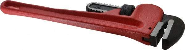 Value Collection - 14" Steel Straight Pipe Wrench - 2" Pipe Capacity - USA Tool & Supply