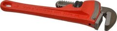 Ridgid - 8" Cast Iron Straight Pipe Wrench - 1" Pipe Capacity - USA Tool & Supply