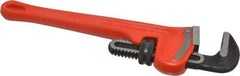 Ridgid - 12" Cast Iron Straight Pipe Wrench - 2" Pipe Capacity - USA Tool & Supply