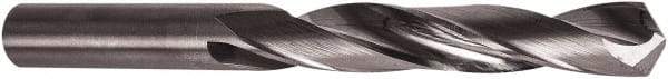 Precision Twist Drill - #18 118° Solid Carbide Jobber Drill - Bright Finish, Right Hand Cut, 2-3/4" OAL, Split Point - USA Tool & Supply