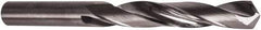 Precision Twist Drill - #54 118° Solid Carbide Jobber Drill - Bright Finish, Right Hand Cut, 1-1/2" OAL, Split Point - USA Tool & Supply