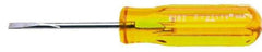 Xcelite - Standard Slotted Screwdriver - Round Shank, Acetate Handle - USA Tool & Supply