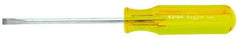 Xcelite - Standard Slotted Screwdriver - Round Shank, Acetate Handle - USA Tool & Supply