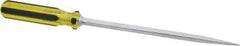 Stanley - 3/8" Blade Width, 15-1/4" OAL, Standard Slotted Screwdriver - 10" Blade Length, Square Shank, Acetate Handle - USA Tool & Supply