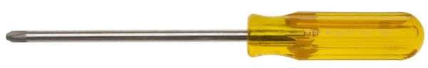 Xcelite - #3, 10-1/2" OAL, Standard Phillips Screwdriver - 6" Blade Length, Round Shank, Acetate Handle - USA Tool & Supply