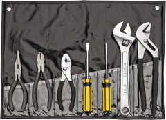 Value Collection - 7 Piece Mechanic's Tool Set - Comes in Tool Roll - USA Tool & Supply