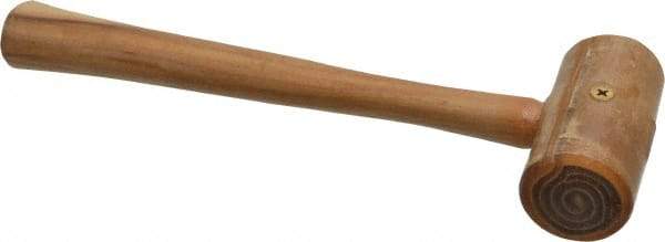 Garland - 3/8 Lb Head Rawhide Mallet - Wood Handle - USA Tool & Supply