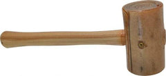 Garland - 1-1/2 Lb Head Rawhide Mallet - Wood Handle - USA Tool & Supply