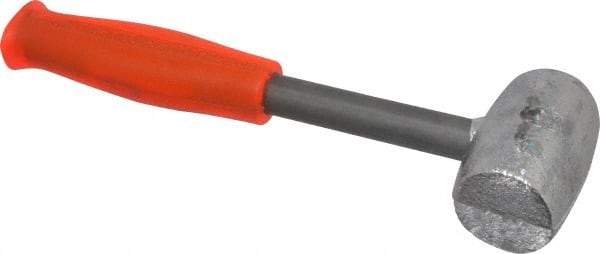 Cook Hammer - 3 Lb Head Nonmarring Mallet - 9-1/2" Long Steel Handle - USA Tool & Supply