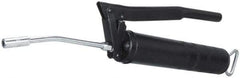 PRO-LUBE - 6,000 Max psi, Rigid Lever Grease Gun - 14 oz (Cartridge) Capacity, 1/8 Thread Outlet, 28 Strokes per oz, Bulk, Cartridge & Suction Fill, Includes 4 Jaw Coupler with Ball Check - USA Tool & Supply