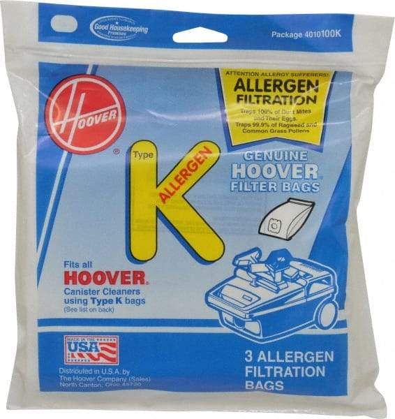 Hoover - Filter Bag - For S3410 - USA Tool & Supply